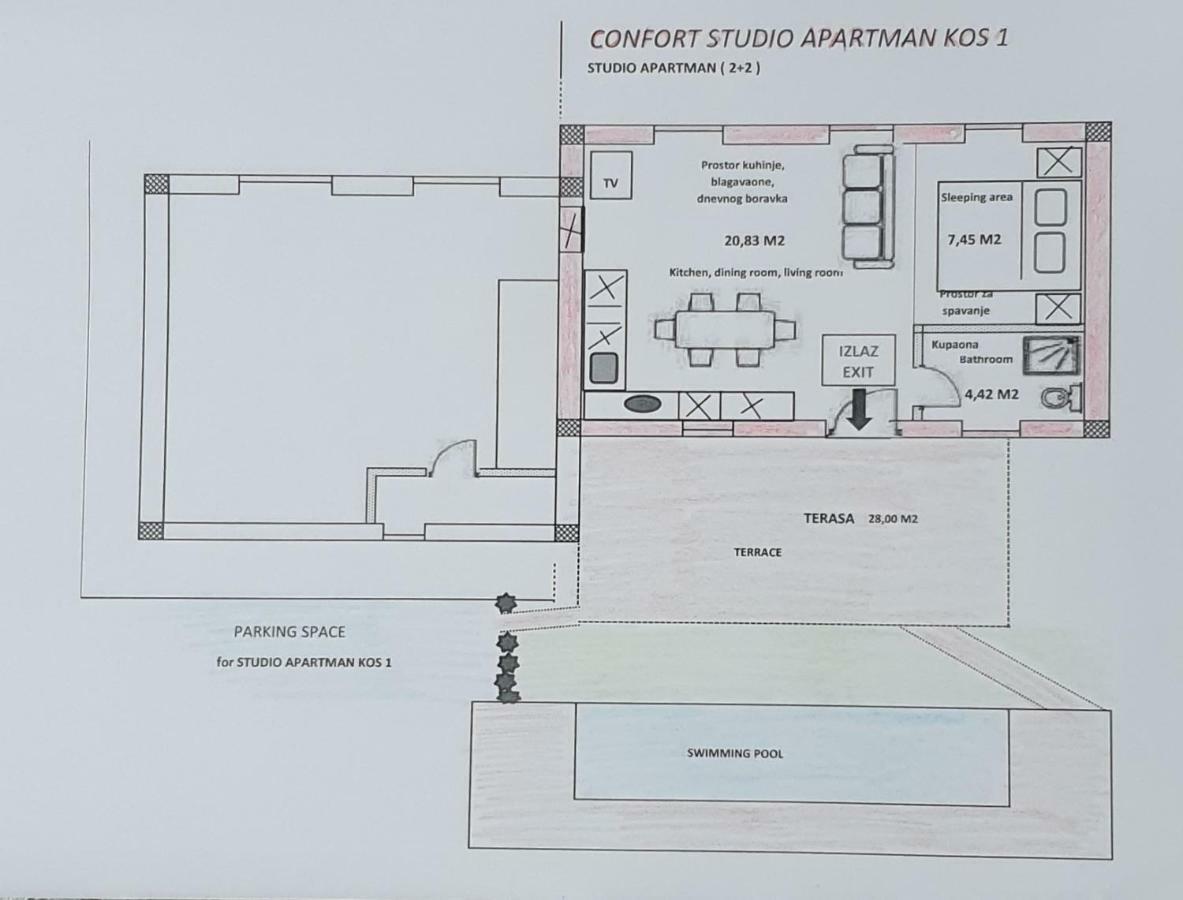 Villa Kos Lupoglav  Екстериор снимка